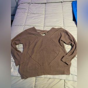 Tan sweater